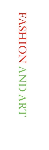fashion and art logo on a white background