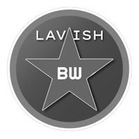 the logo for lavish bw